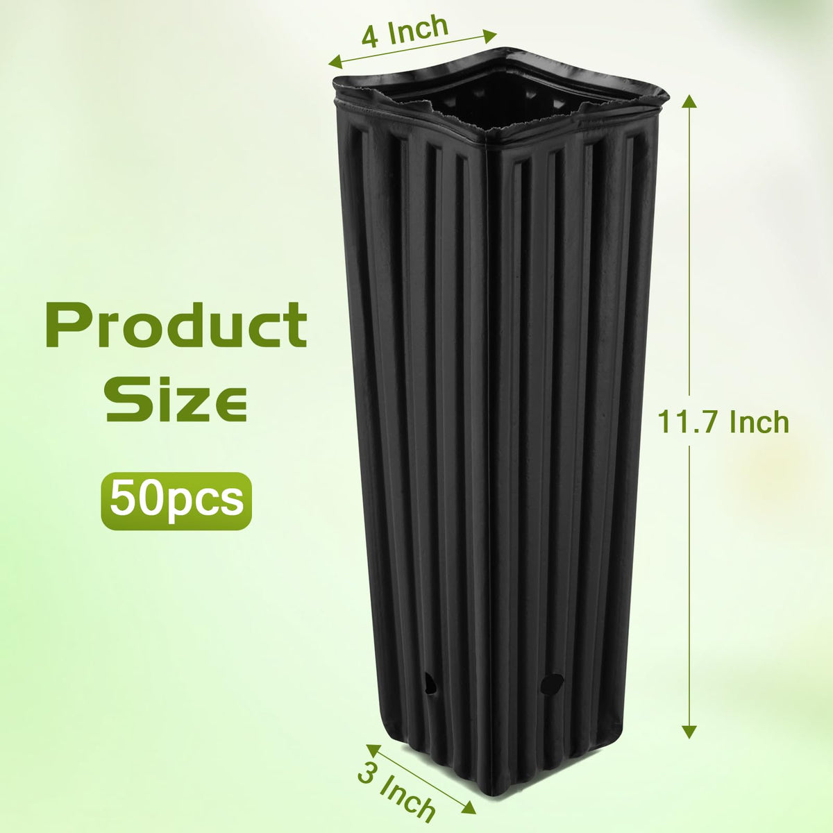 HKKZYT pots for indoor and outdoor gardening setups and propagation.