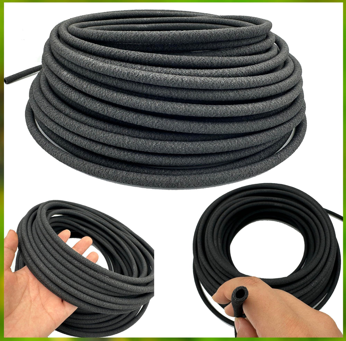 Hkvoxim durable soft elastic hose resists cracking under pressure.