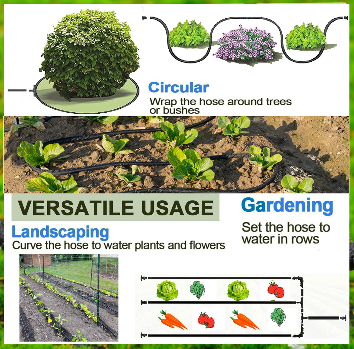 Hkvoxim water drip at root illustrates efficient moisture delivery.