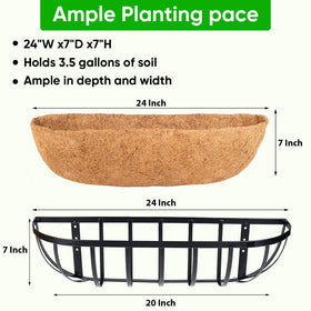 HKZ black powder-coated steel frame provides rust resistance outdoors.