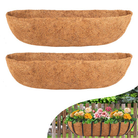 HKZ coconut liner for window boxes ready for easy installation.