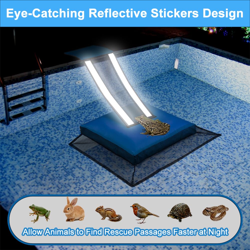 HKZ escape ramp with reflective strips for safer night rescues
