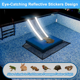HKZ escape ramp with reflective strips for safer night rescues