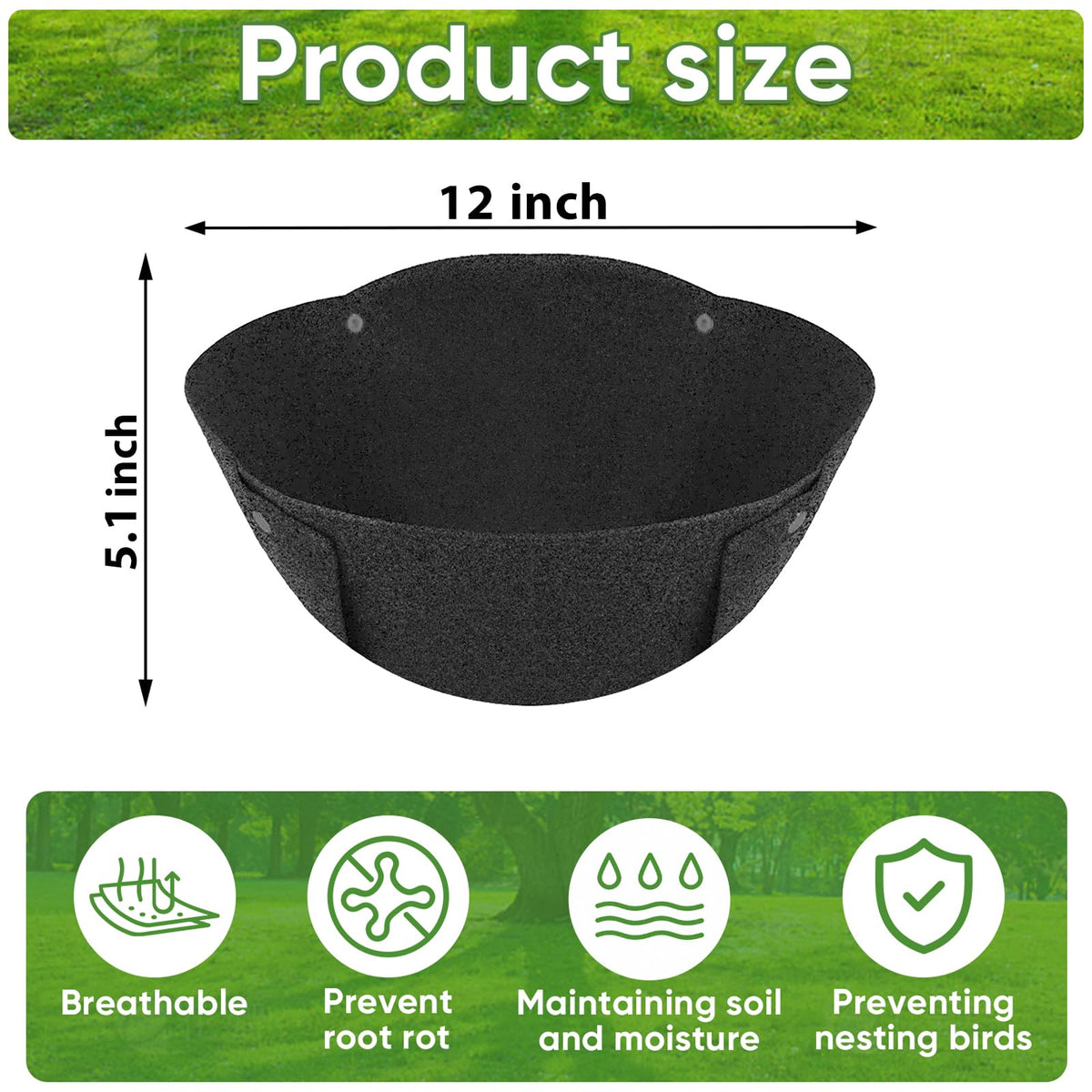 HKZ liner in basket setup shows simple unfold and button-fastening.