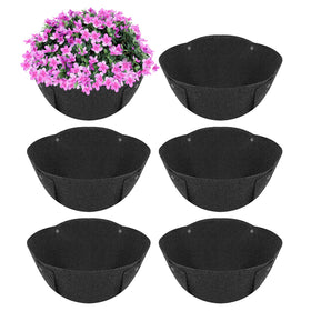HKZ hanging basket liner, 14-inch round pack, ready for durable planter use.