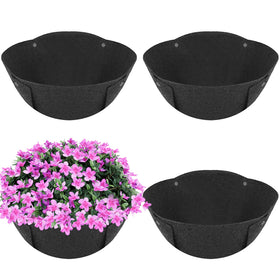 HKZ Hanging Planter Liner 14-inch round four-pack provides durable replacement