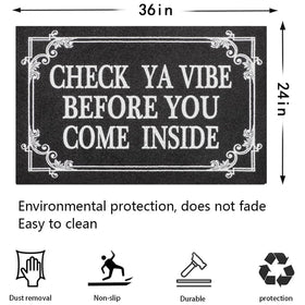HLFMVWE gift-worthy doormat for housewarmings and holidays.
