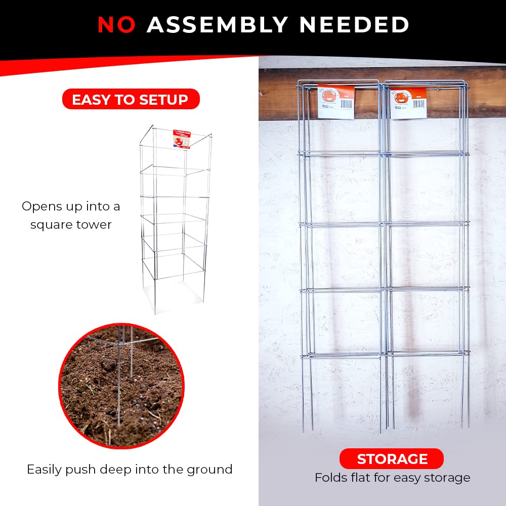 H&L Group Cedar Ridge 3-pack ready to support multiple plants in garden or pots.