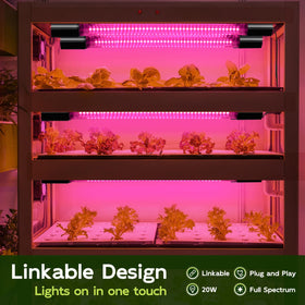 Hlite shelf-friendly light ideal for shelves and greenhouses