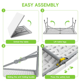 HLPB portable folding design for effortless transport and storage.