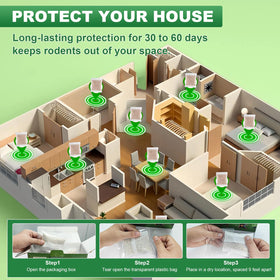 HLISIS basement/utility room setup showing discreet pest deterrence