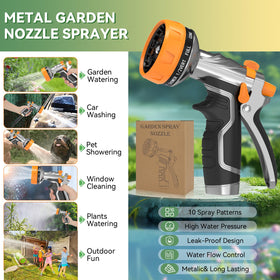 HmiL-U nozzle ideal for car, pet washing and patio cleaning.