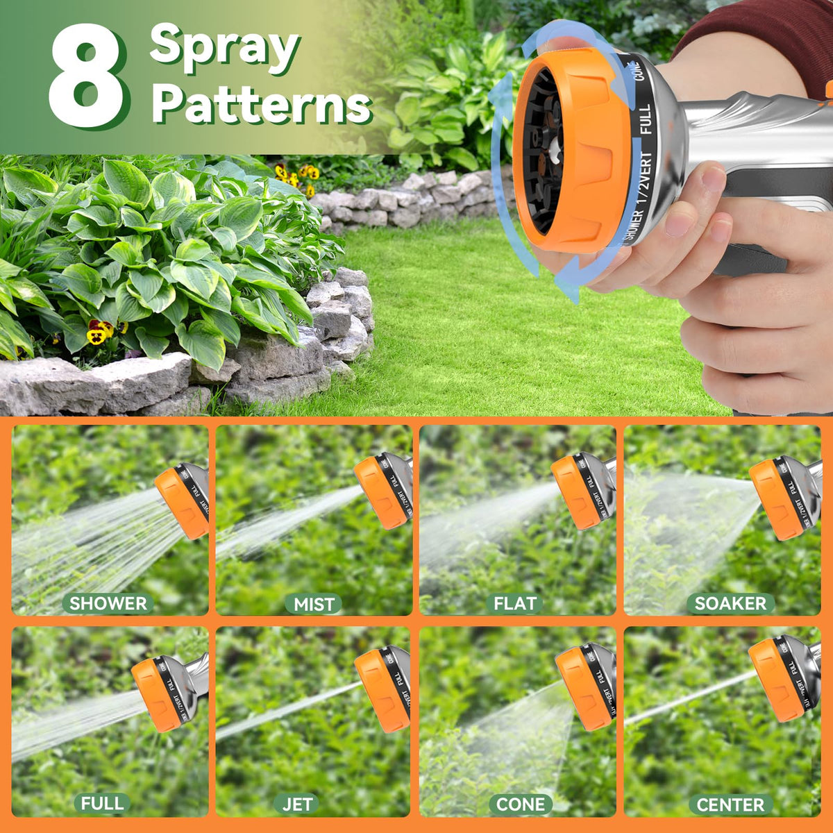 HmiL-U nozzle highlighting ergonomic grip for comfortable extended use.