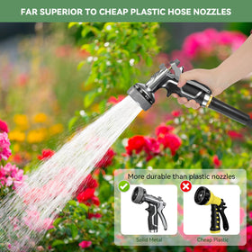 HmiL-U nozzle features shock-resistant rubber bezel for protection.