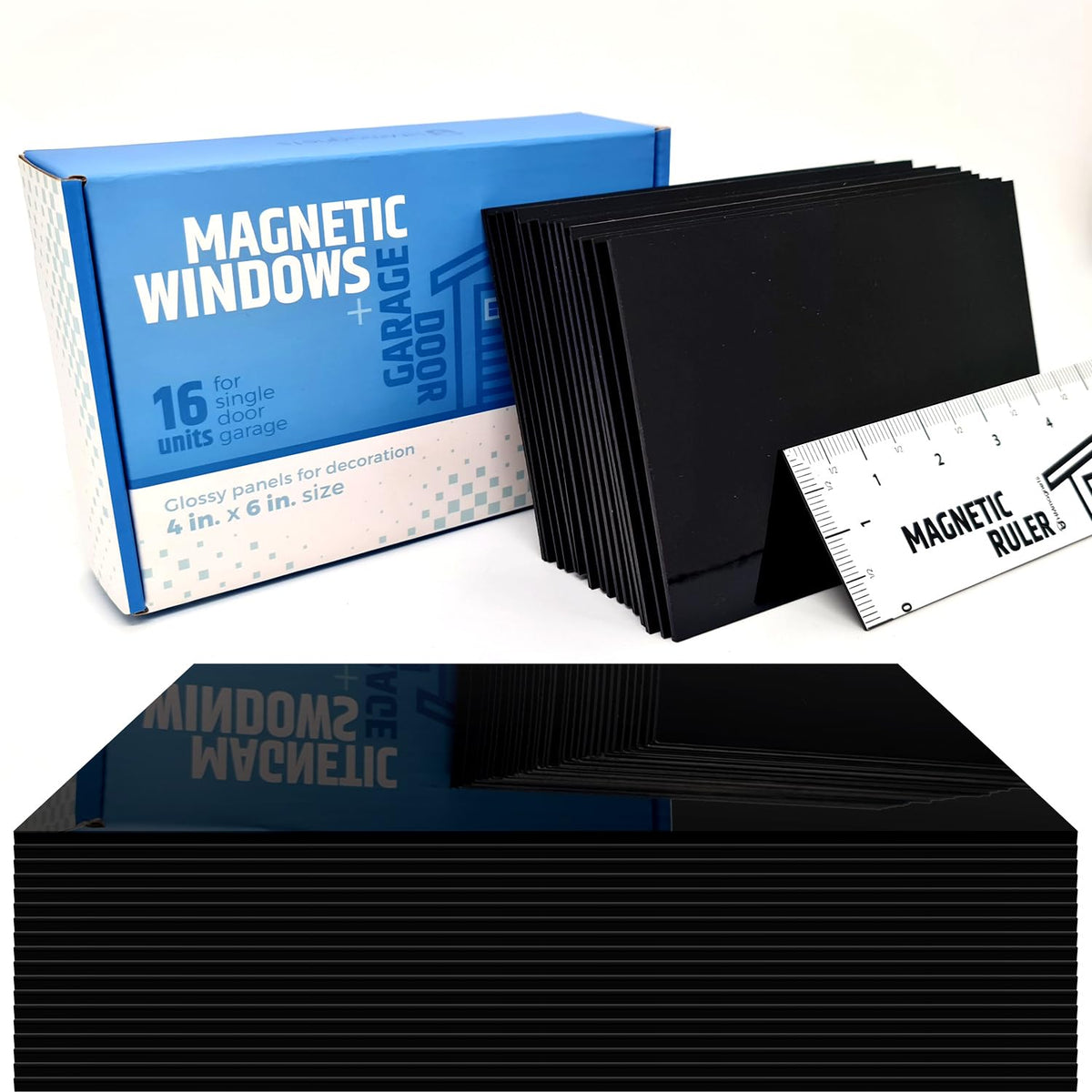 HMmagnets curb-appeal boost for a modern garage exterior