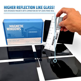 HMmagnets decorative magnetic window kit simplifies upgrades without hardware
