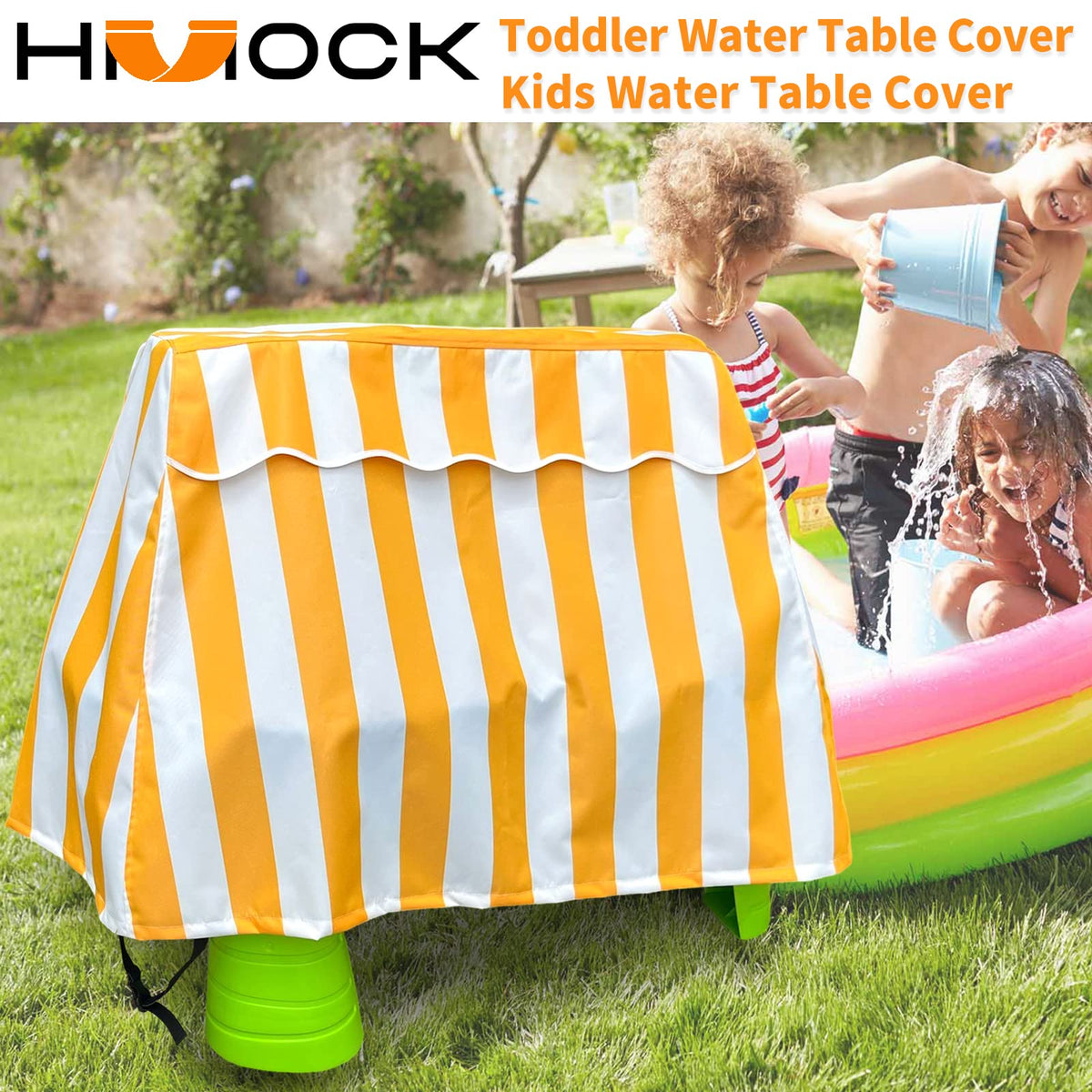 HMOCK water table cover side seam detail shields edges from weather.