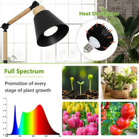 HMVPL 75 inch height adjustable stand helps reach tall plants without crowding