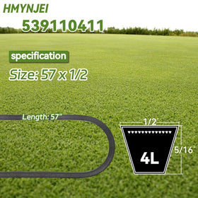 HMYNJEI belt compatible with Z4824 and Z5426 models for smooth operation
