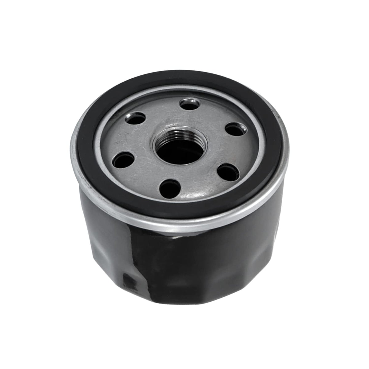 HNeekyr AM125424 oil filter front view; compatible with John Deere tractors for reliable filtration.