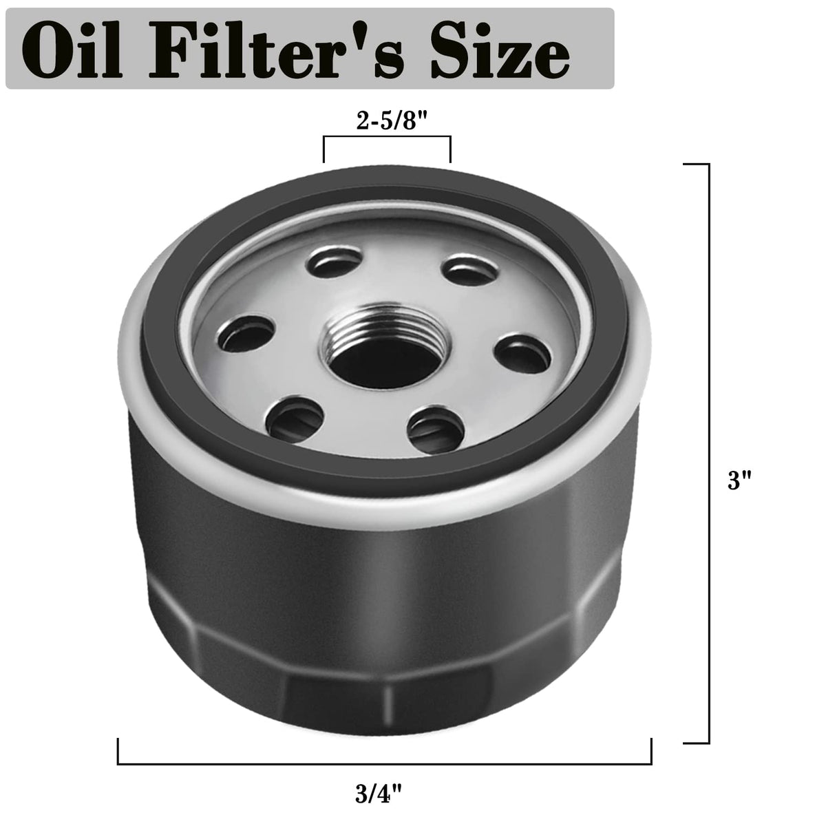 HNeekyr Kohler 12-050-01-S OEM replacement canister close-up