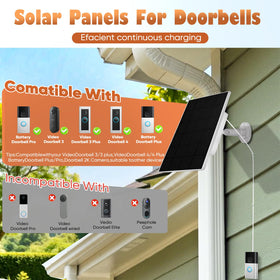 HNncheny rotating bracket shows 360 and 90 degree adjustments for sun exposure