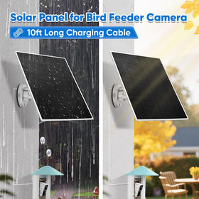 HNncheny USB-C Type-C solar panel for outdoor cameras; simple plug-and-play setup.