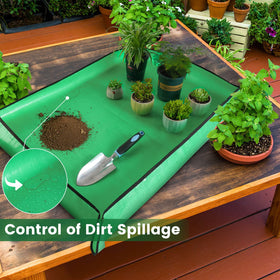 HNXTYAOB indoor mat creates a mess-free workspace
