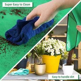 HNXTYAOB portable mat for on-the-go plant care