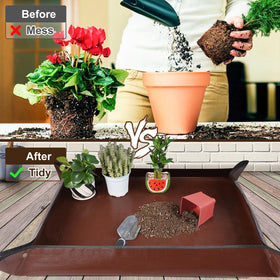 HNXTYAOB repotting mat folded and portable for easy storage