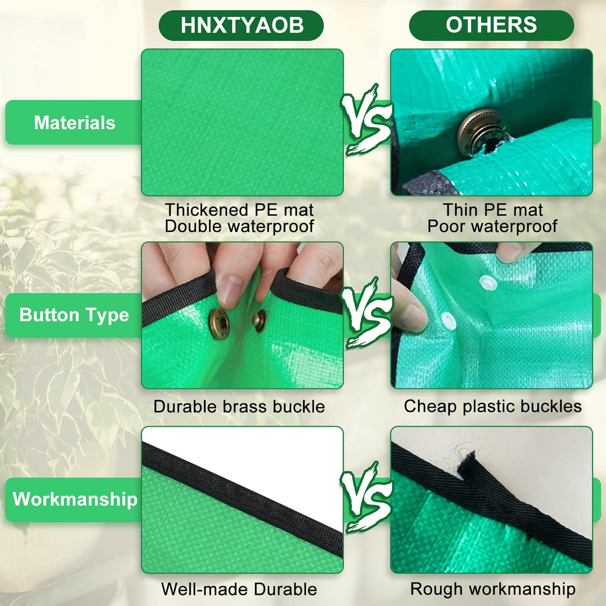 HNXTYAOB succulent-friendly mat catches soil during potting and helps keep surfaces clean