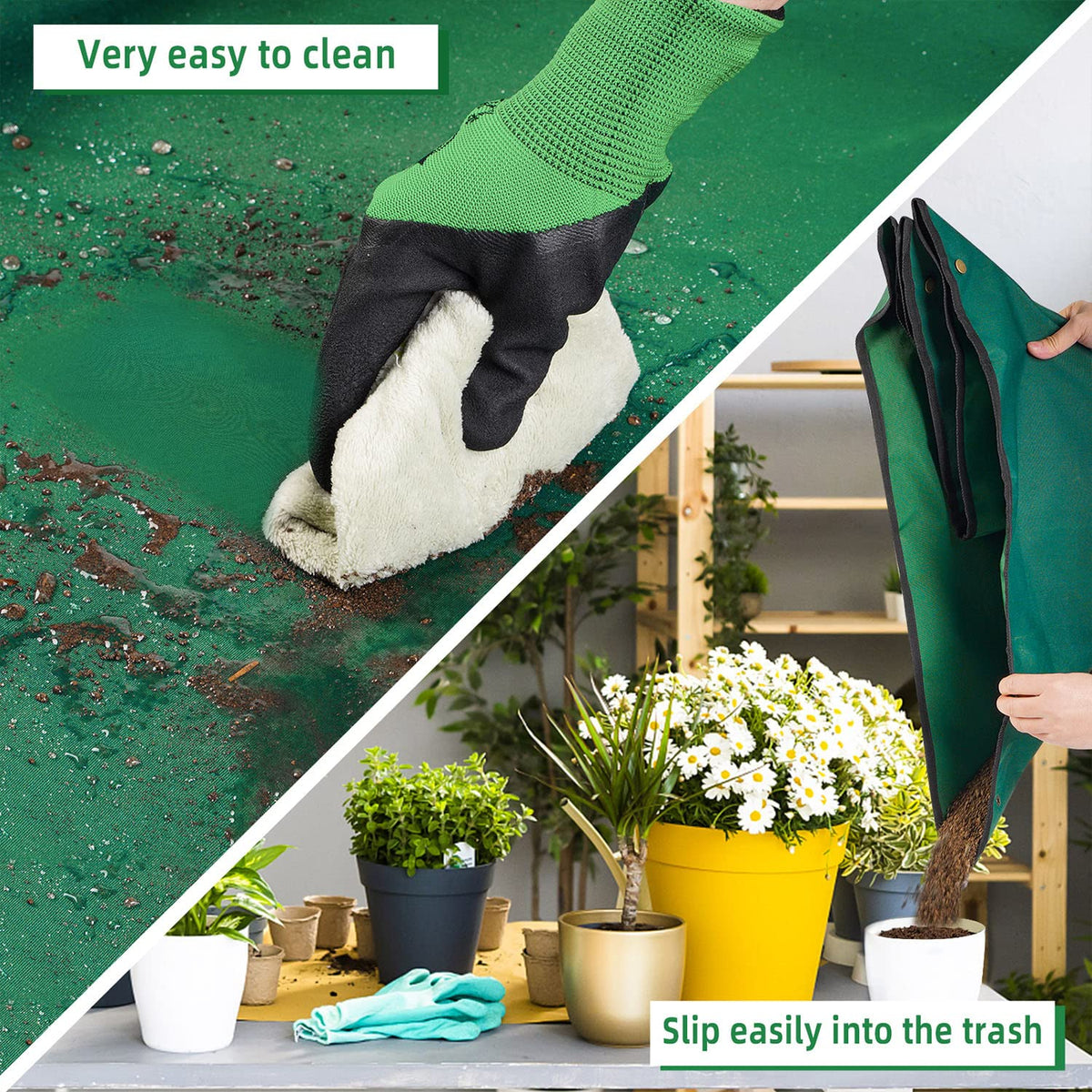 HNXTYAOB succulent-friendly mat ideal for small plant repottings