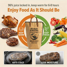 Hoah Hoah BBQ blanket makes a gift for BBQ lovers.