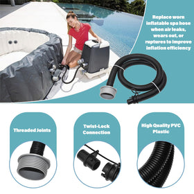 HOAIXUN connecting nut for secure leak-free hose connections