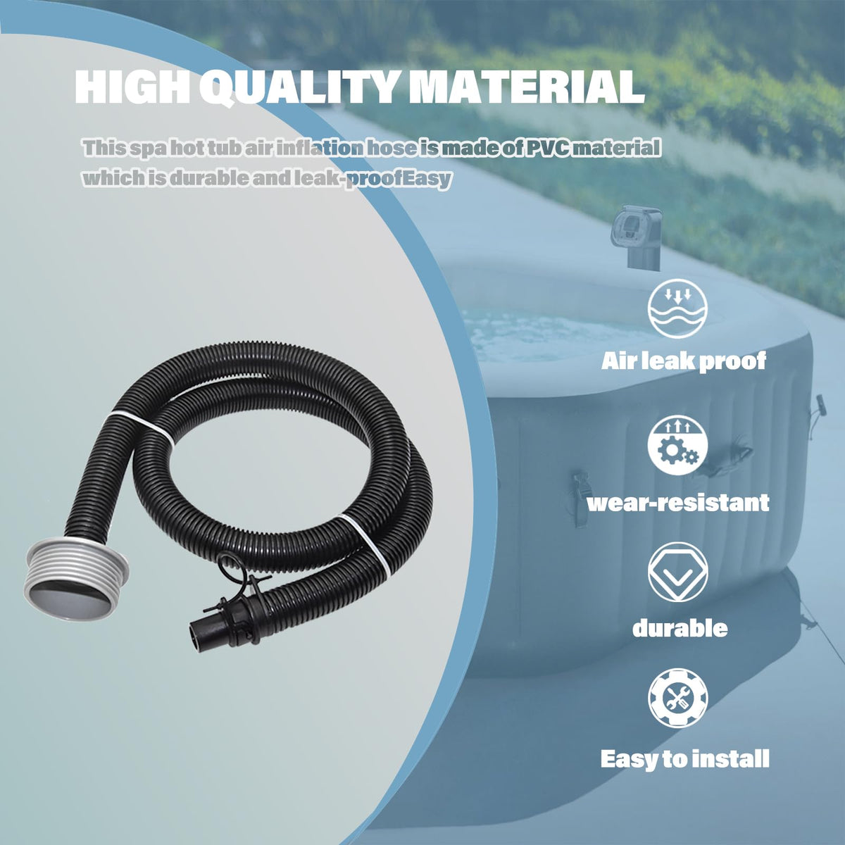 HOAIXUN SaluSpa filter cartridge VI included for spa maintenance