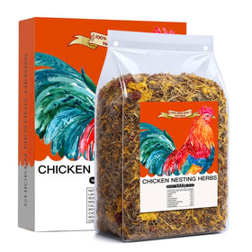 HoazHoald nesting-coop-bedding-blend for a fresh, herb-scented coop