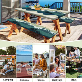 HobbLab versatile table cover suits indoor and outdoor gatherings.
