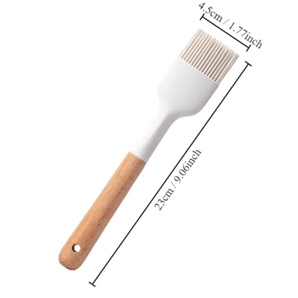 hobbyme oil brush helps butter application on bread evenly.