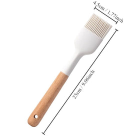 hobbyme oil brush helps butter application on bread evenly.