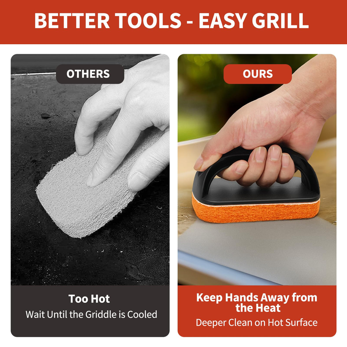 HOBITSTARX gift-ready griddle kit for grill lovers