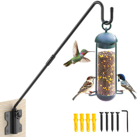 HOBITSTARX lantern hanger keeps lighting accents organized and away from deck railings