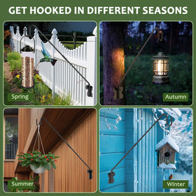 HOBITSTARX stainless hardware ensures durable assembly and corrosion resistance in wet weather