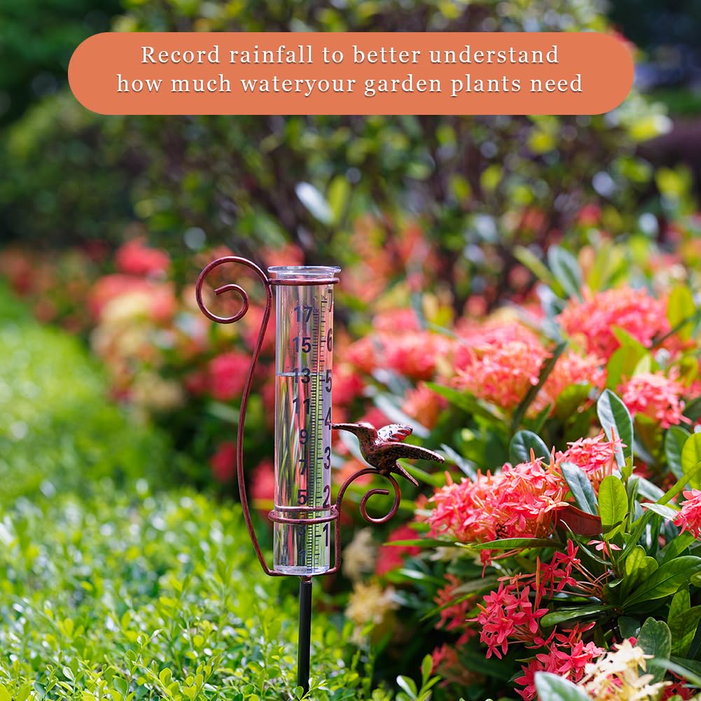 HOBYLUBY effortless installation in minutes for quick garden monitoring after rainfall.