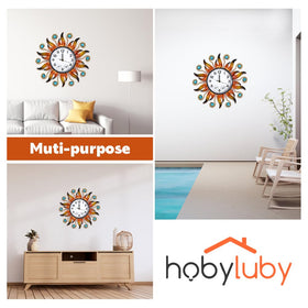 HOBYLUBY sun outdoor clock package with setup and tips