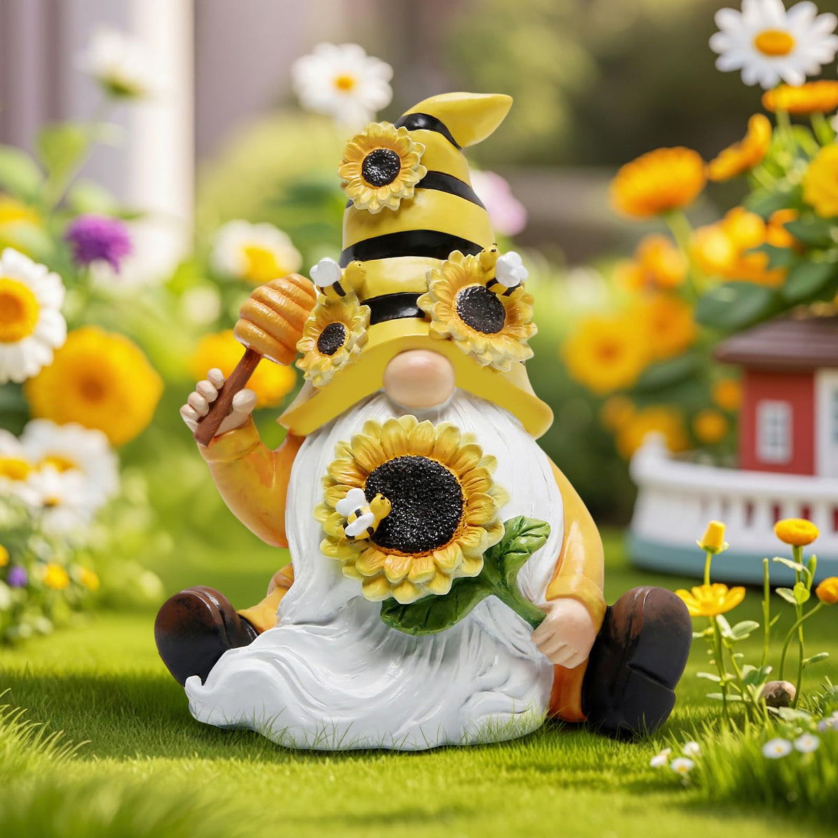 Hodao bee farmhouse decor ideal for shelves or tabletop displays.