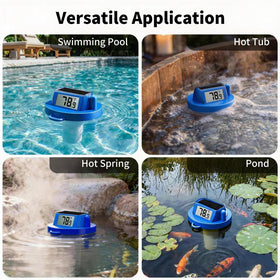 HODIK spa and pool thermometer float for versatile water monitoring.