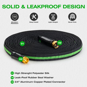 HODUP kink-free technology ensures smooth, uninterrupted watering.