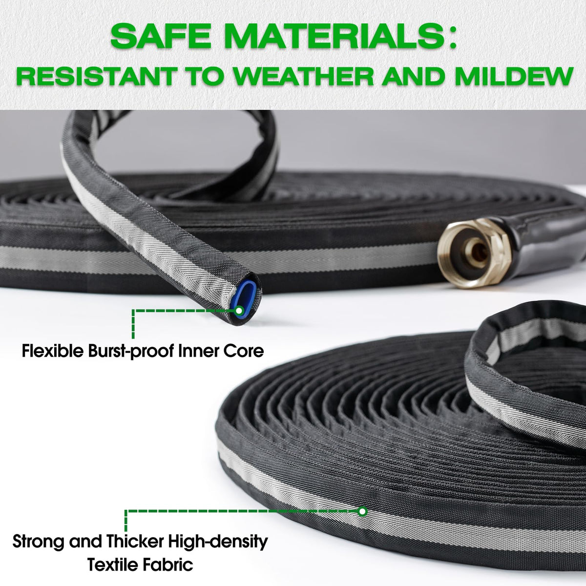 HODUP all-weather hose performs from hot afternoons to cool mornings.