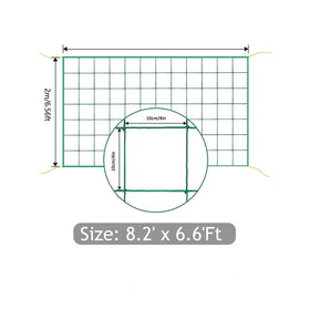 HOECMRHP 4-inch mesh square supports tendable access to vines.