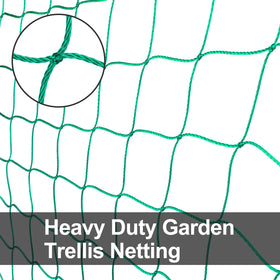 HOECMRHP Trellis Netting arrives ready with edging and corner ties for quick installation.